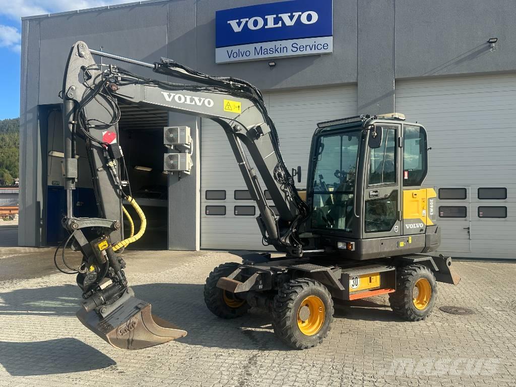 Volvo EW60E Wheeled excavators