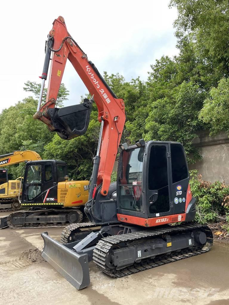 Kubota KX183-3 Midi excavators  7t - 12t