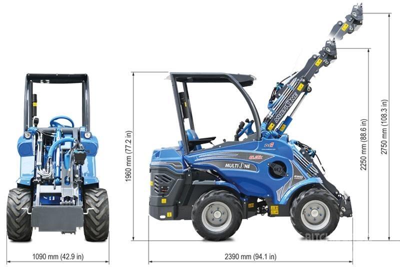 MultiOne 5.3 K Telehandlers for agriculture