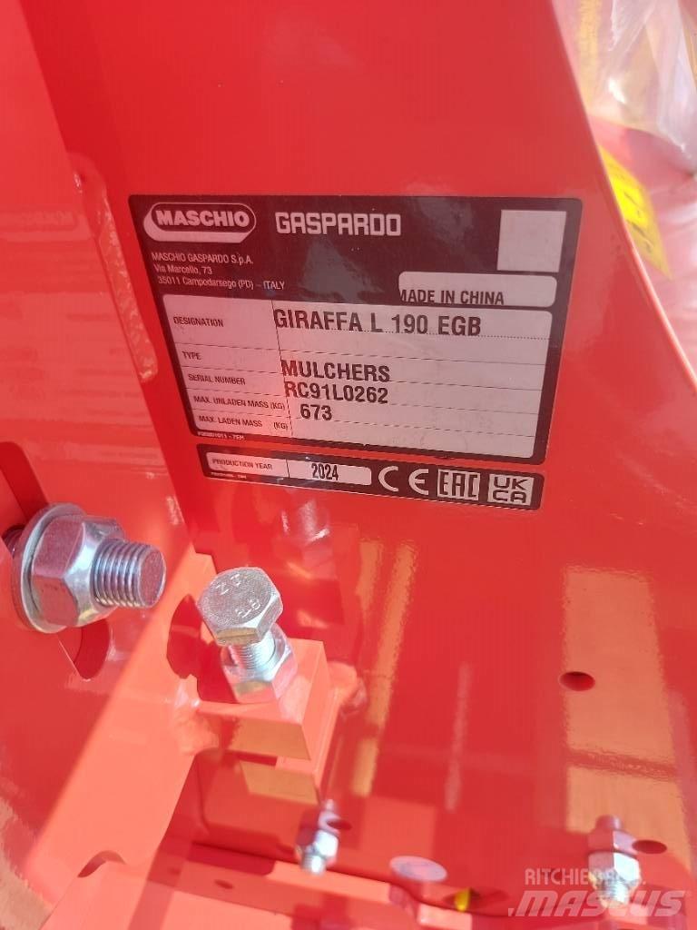 Maschio giraffa 190 Pasture mowers and toppers