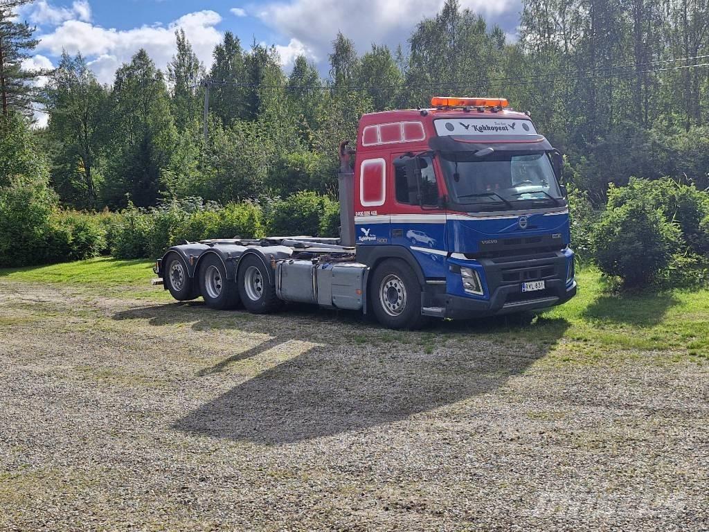 Volvo 500 FMX Hook lift trucks