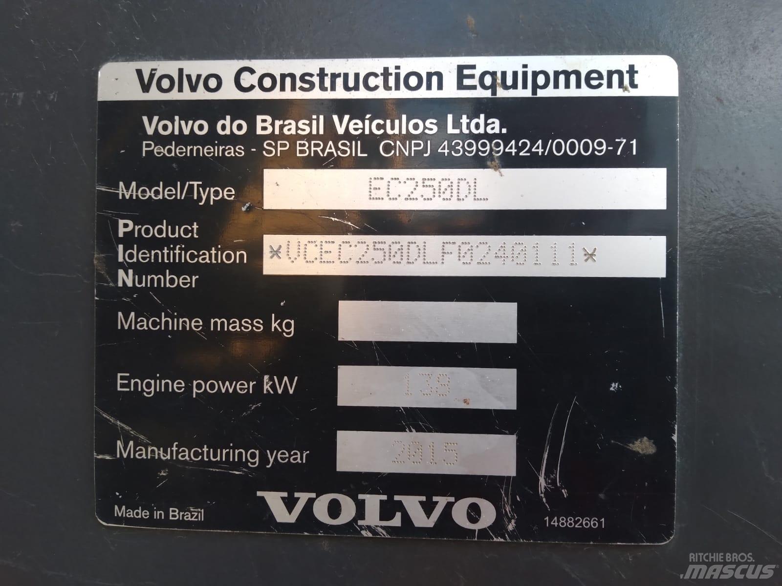 Volvo EC 250 D L Crawler excavators