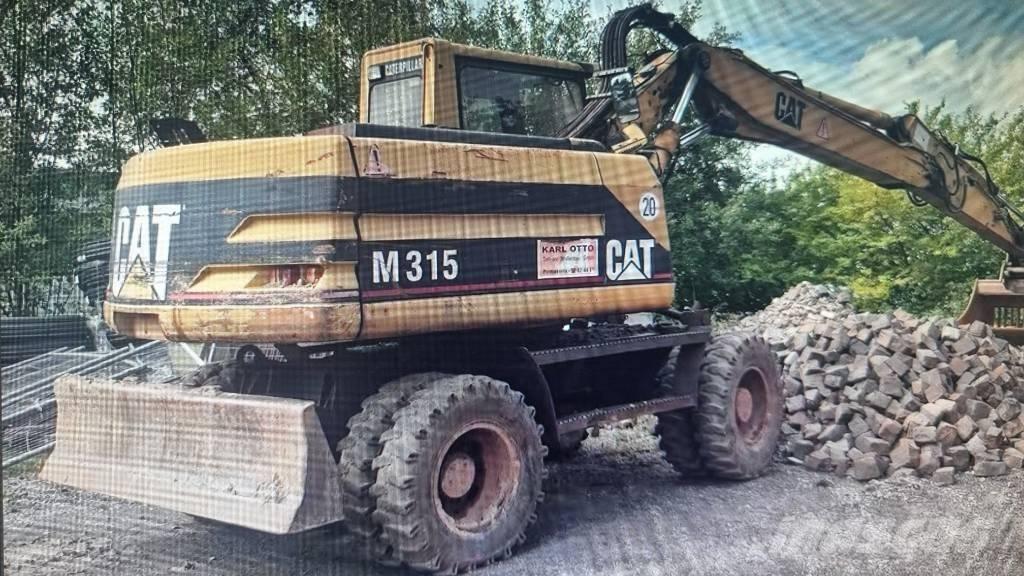 CAT M 315 Wheeled excavators