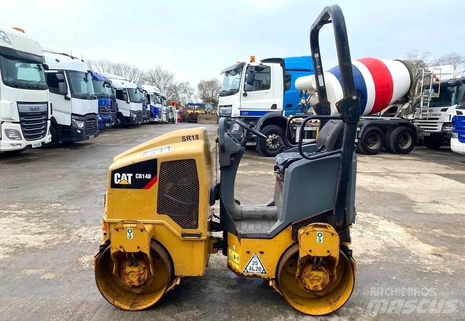 CAT CB 14 B Twin drum rollers