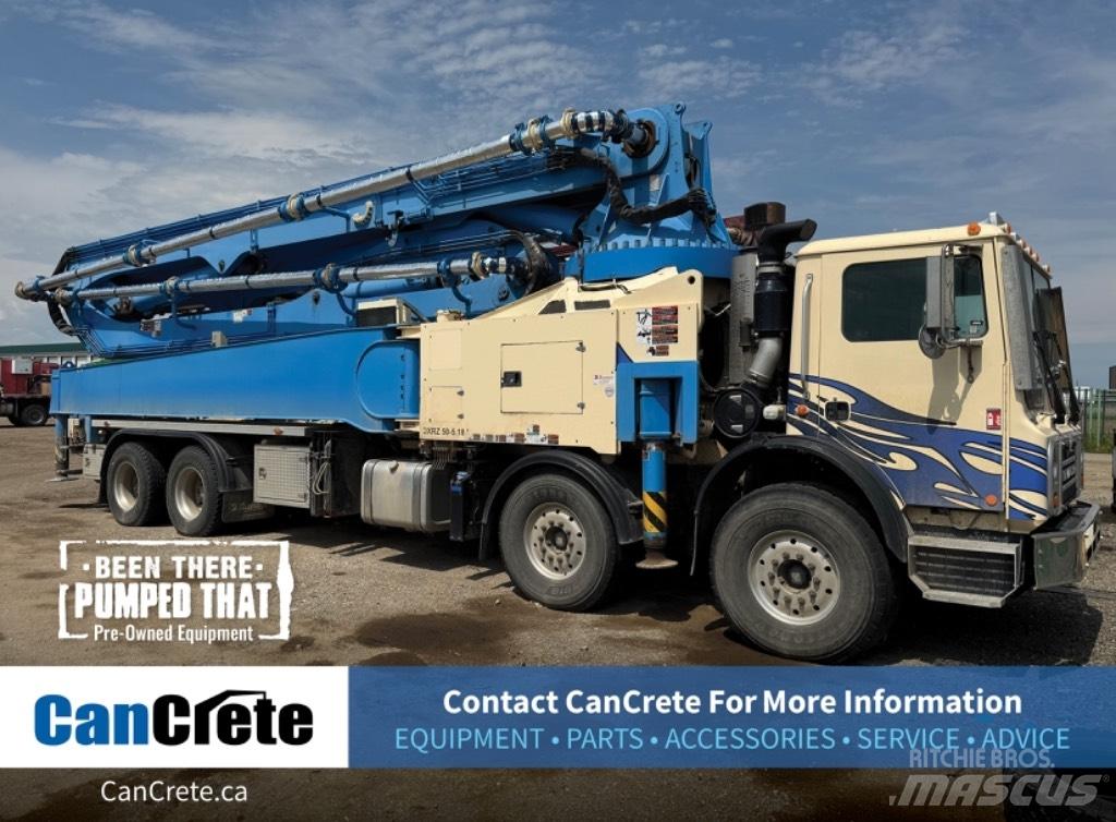 Alliance 50m Concrete pump trucks