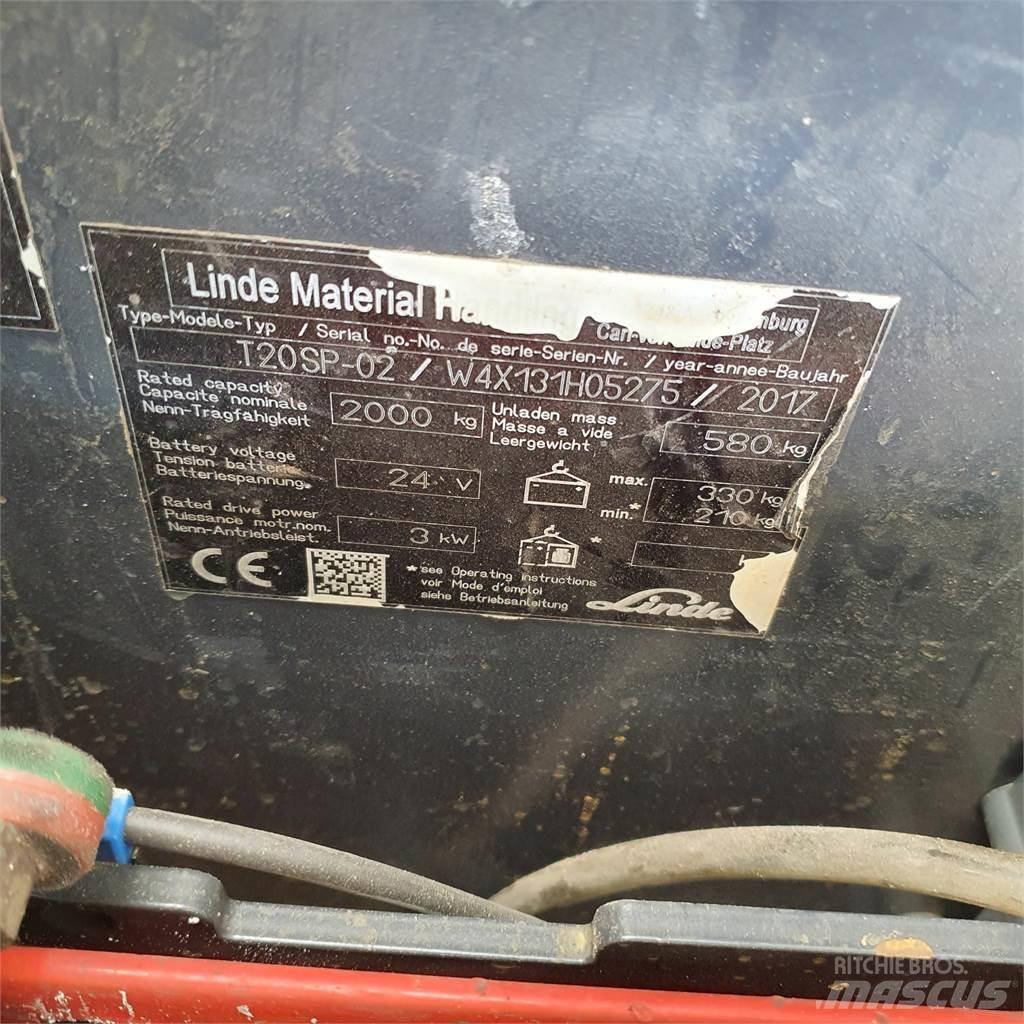 Linde T20SP kurz Low lifter