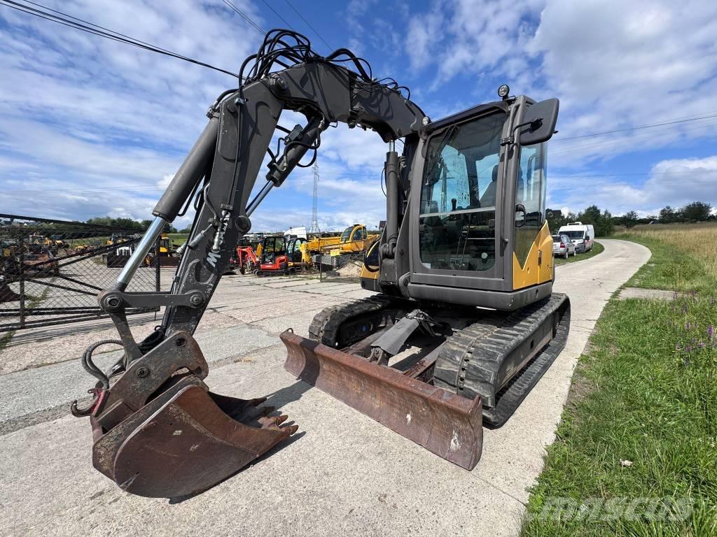 Mecalac 8 MCR Crawler excavators