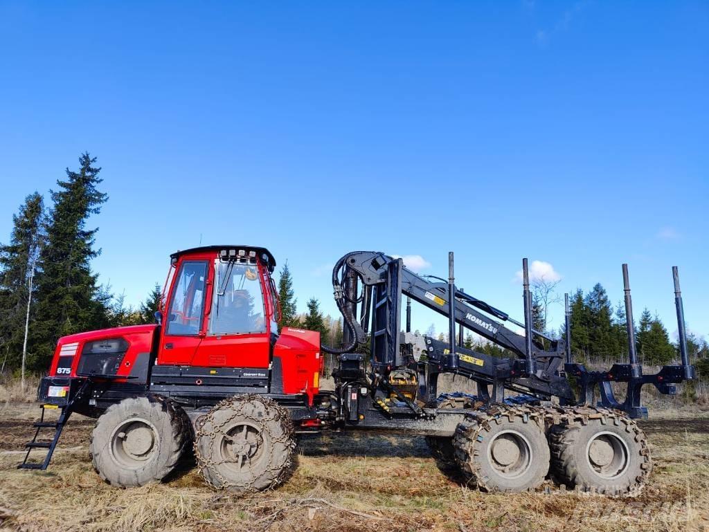 Komatsu 875 Forwarders