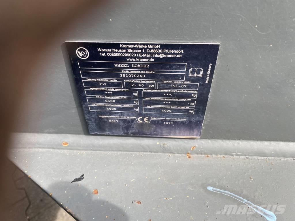 Kramer 8085 T Wheel loaders