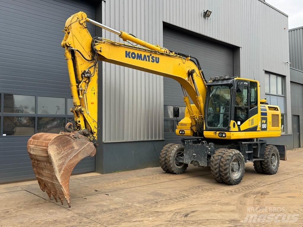 Komatsu PW180-11 Wheeled excavators