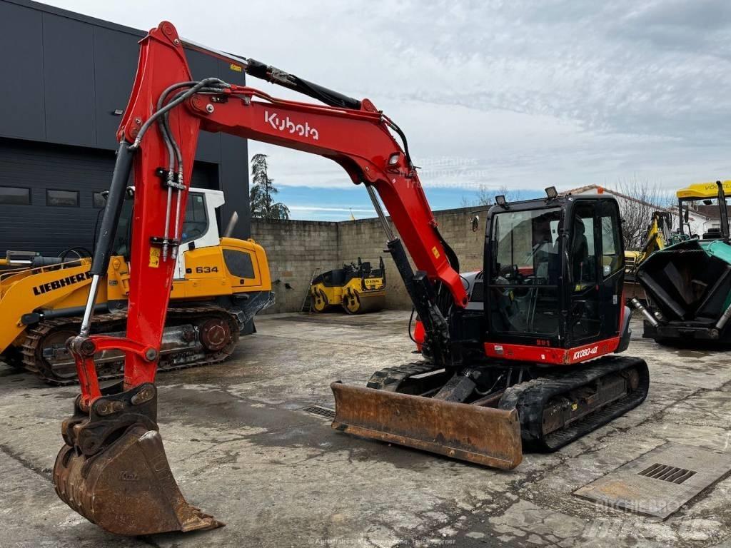 Kubota KX 080-4 Midi excavators  7t - 12t