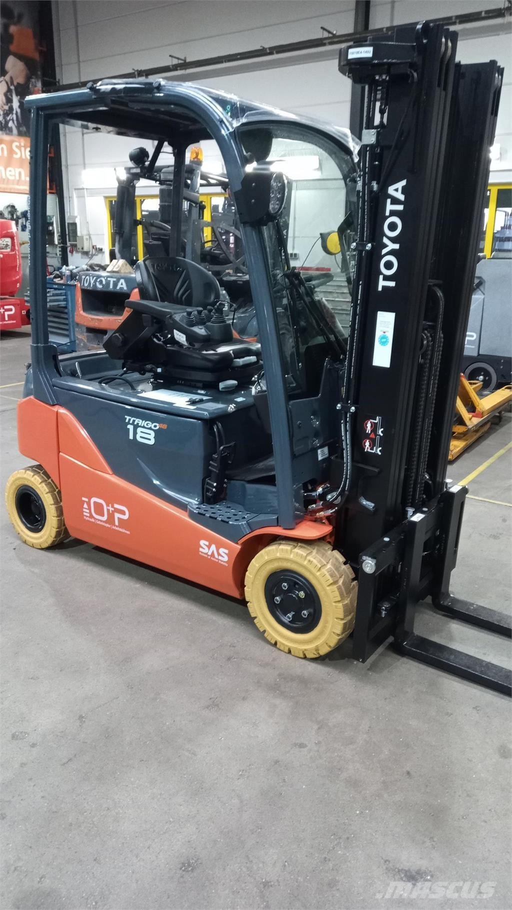 Toyota 8FBM18T Electric forklift trucks