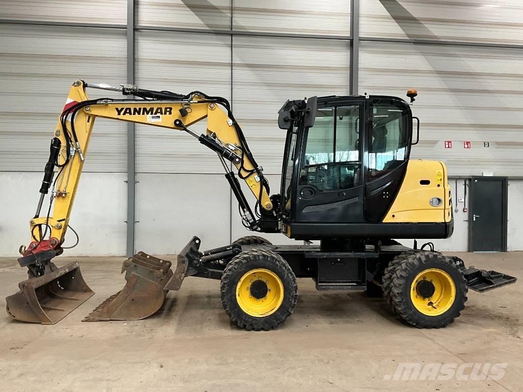 Yanmar B 75 W Wheeled excavators