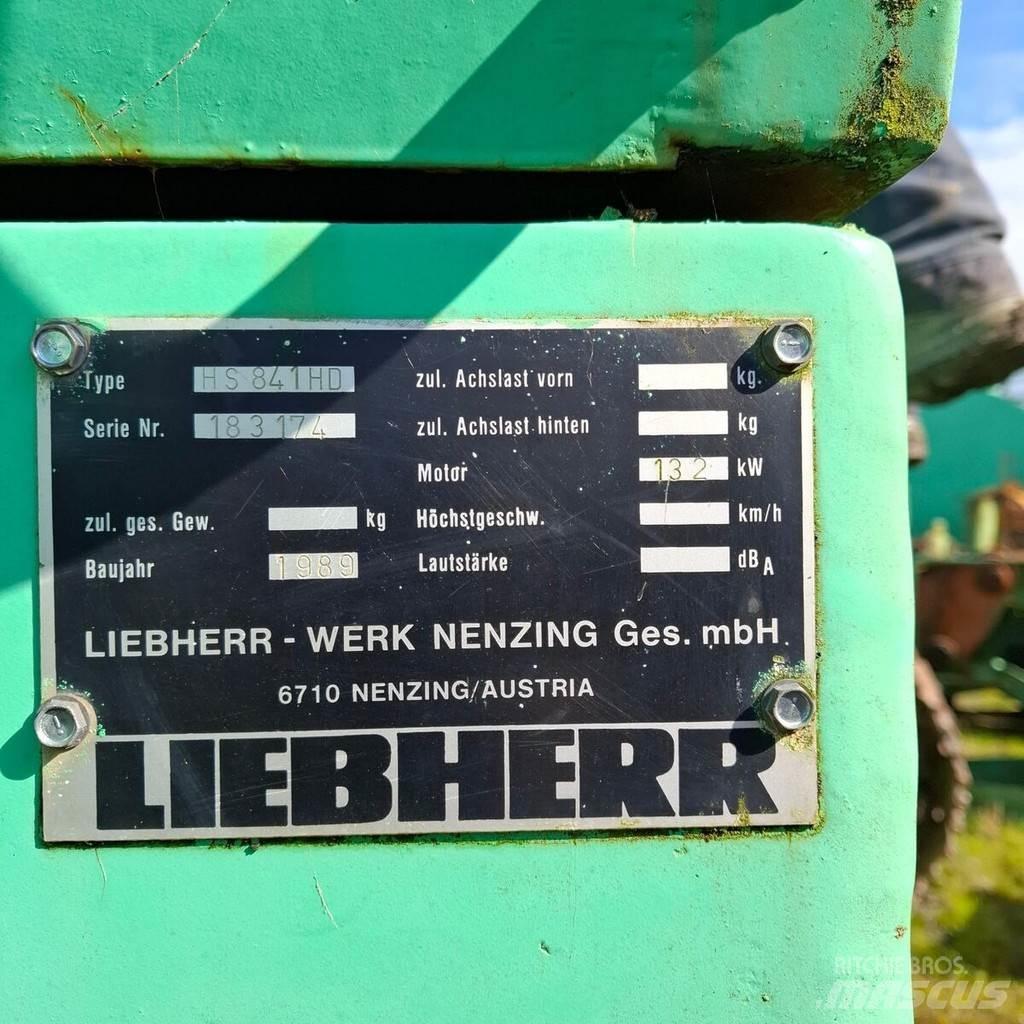 Liebherr HS 841 Tracked cranes