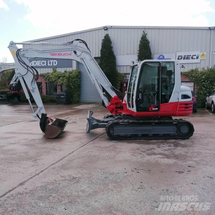 Takeuchi TB290 Midi excavators  7t - 12t
