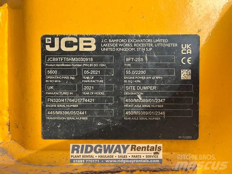 JCB 9FT-2s5 Site dumpers
