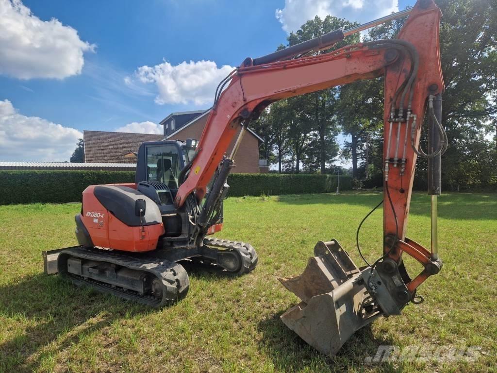 Kubota KX 080-4 Midi excavators  7t - 12t