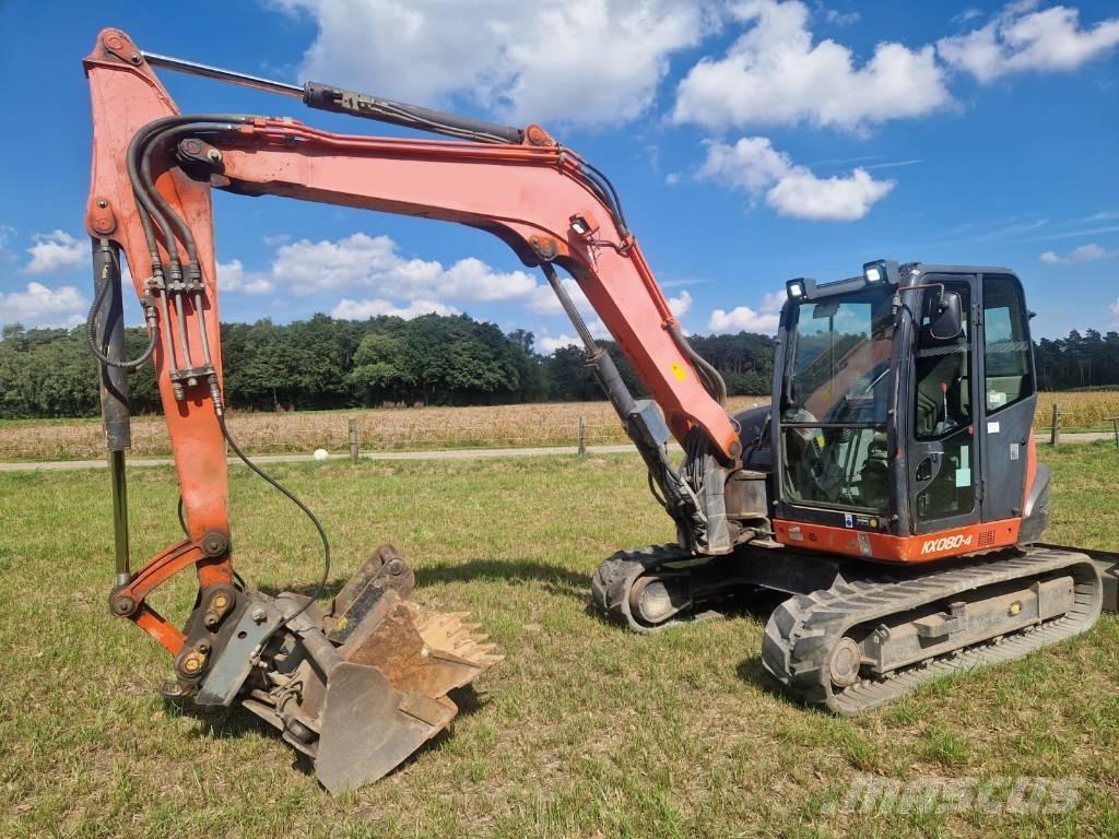 Kubota KX 080-4 Midi excavators  7t - 12t