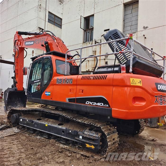 Doosan DX 340 LC Crawler excavators