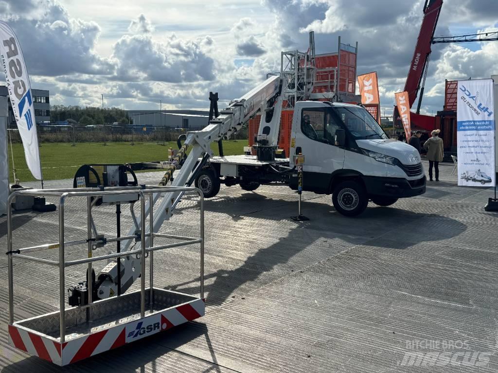 GSR B220TJ Truck & Van mounted aerial platforms