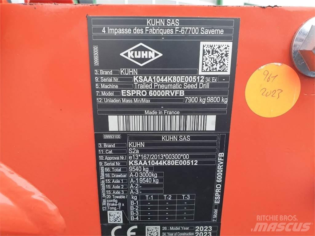 Kuhn ESPRO6000 Drills
