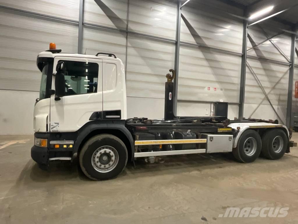 Scania P 410 6X4 Hook lift trucks
