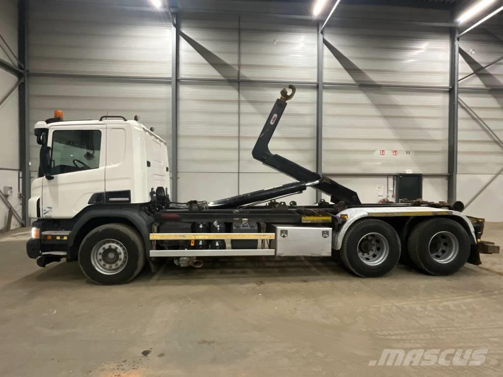 Scania P 410 6X4 Hook lift trucks