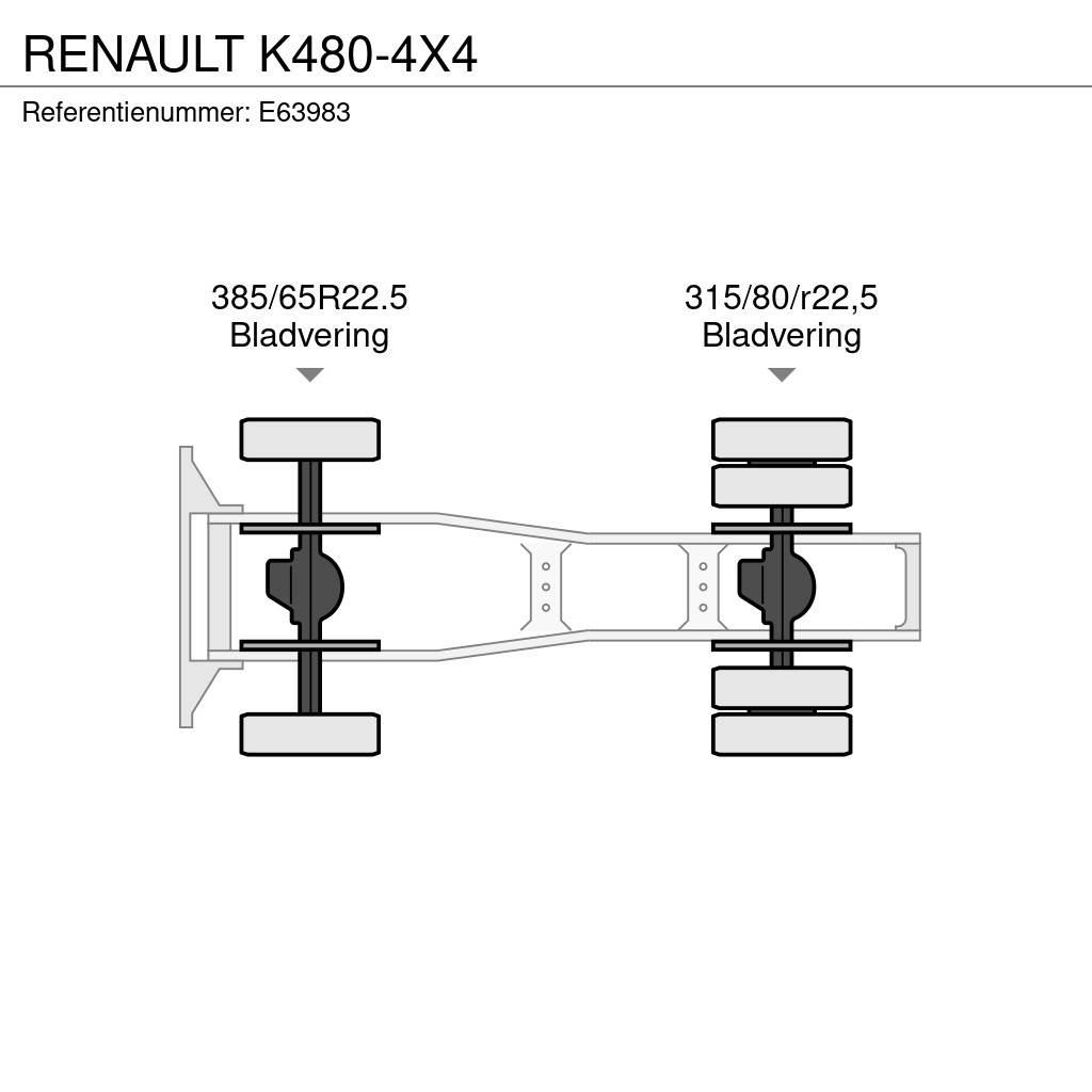 Renault K480-4X4 Tractor Units