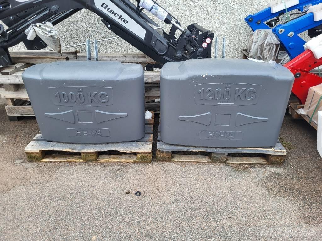 He-Va 1200 Front weights