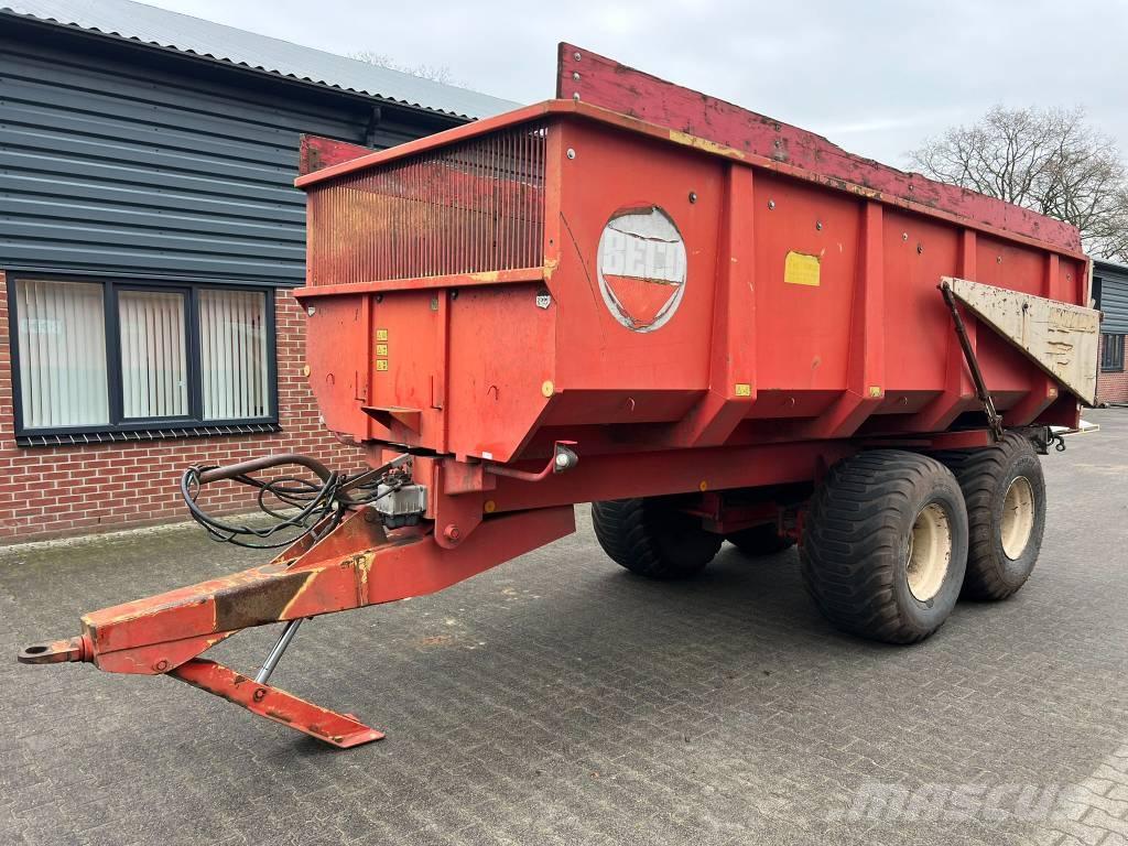 Beco Super 1200 Tipper trailers
