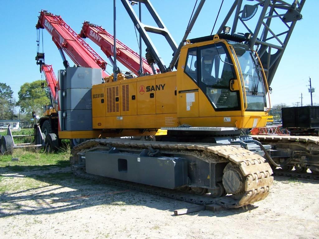 Sany SCC 8100 Tracked cranes