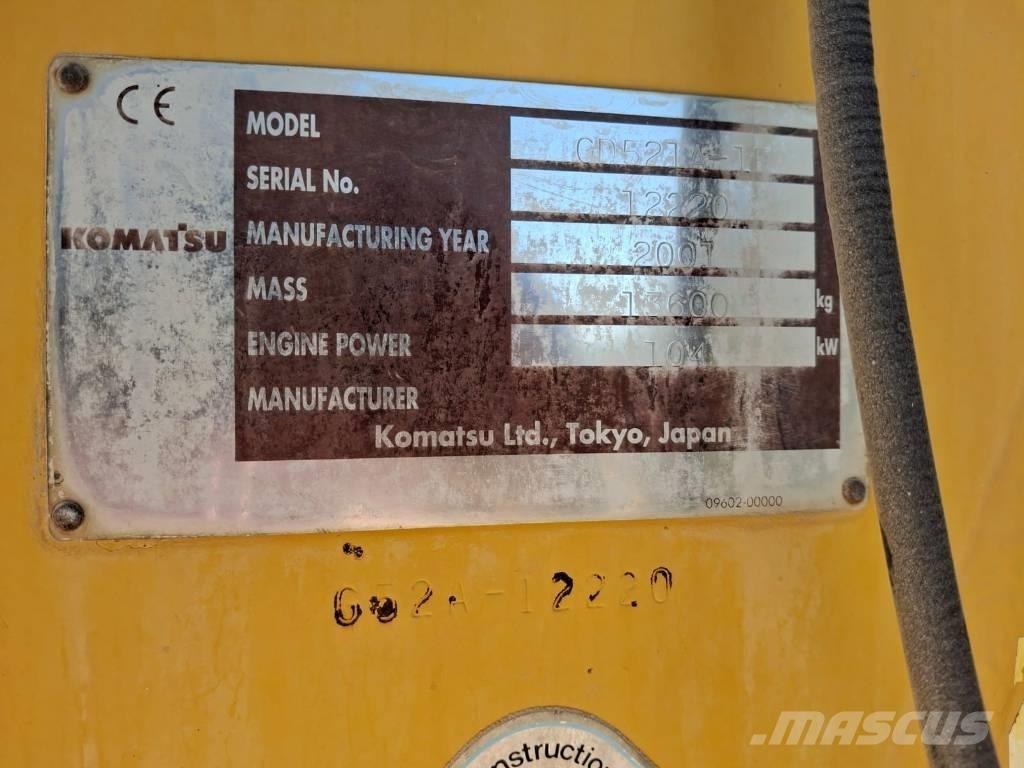 Komatsu GD 521 A-1E Construction - Others