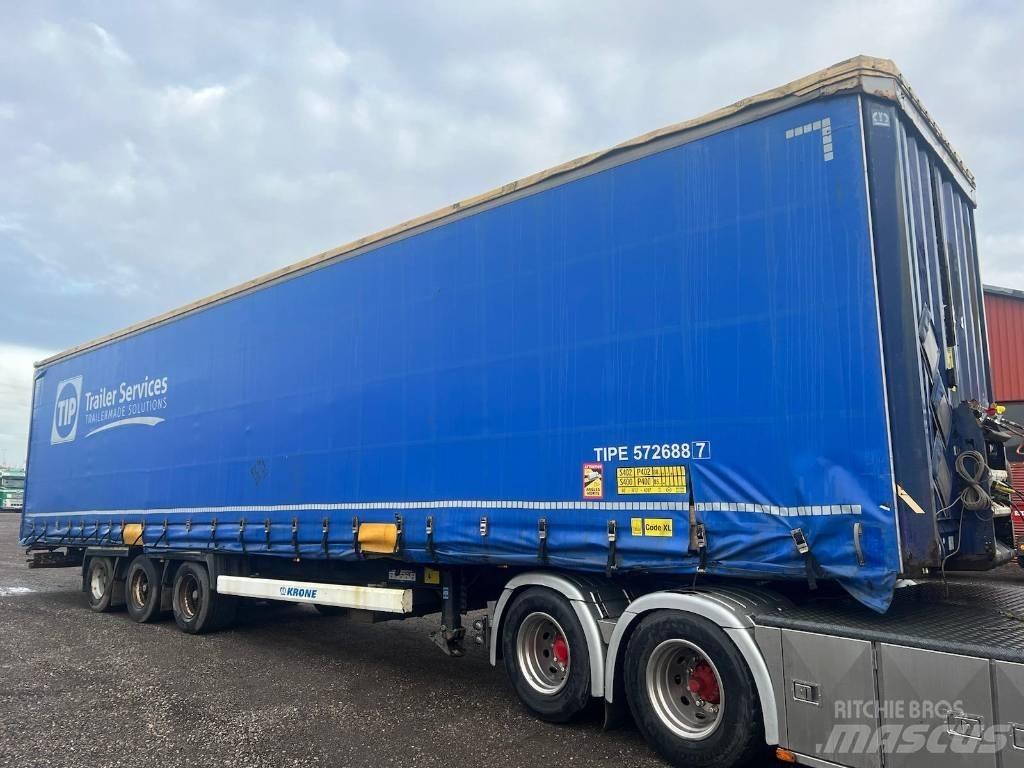 Krone SD serie 3668 Curtainsider semi-trailers