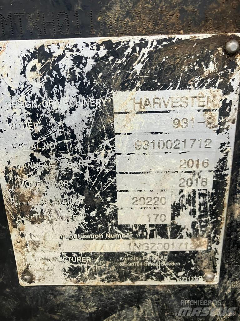 Komatsu 931.1 Harvesters