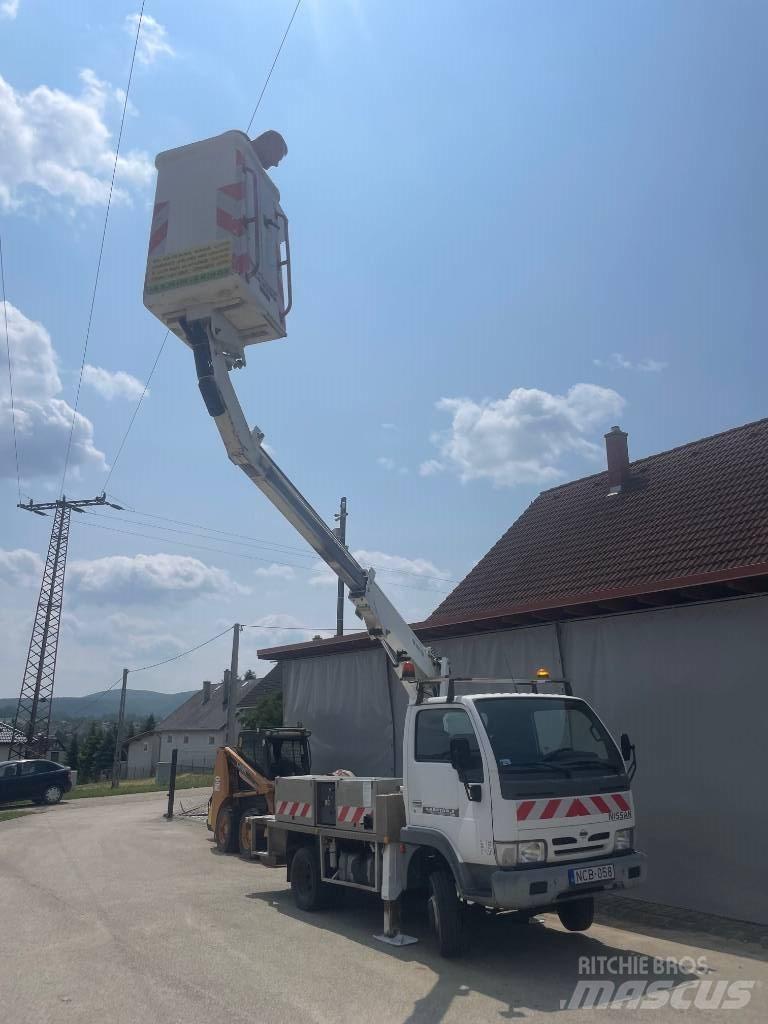 Nissan Cabstar Truck & Van mounted aerial platforms