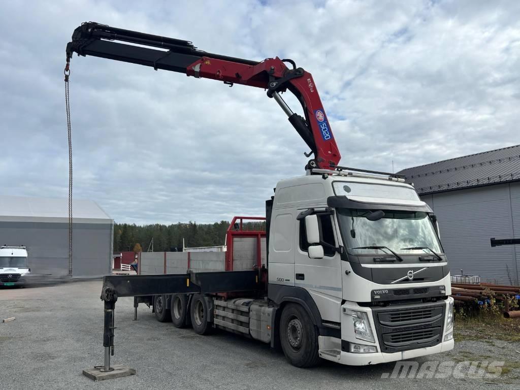 Volvo FM 500 Crane trucks
