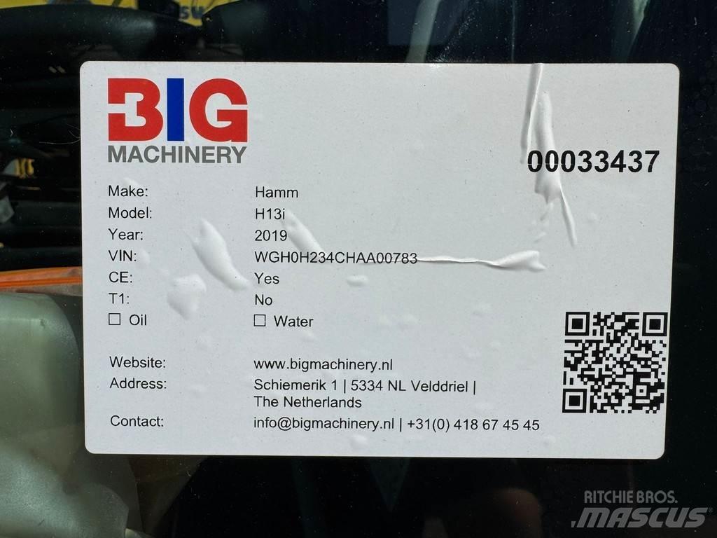 Hamm H13i P Single drum rollers