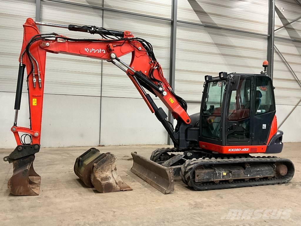 Kubota KX 080-4 A 2 Midi excavators  7t - 12t