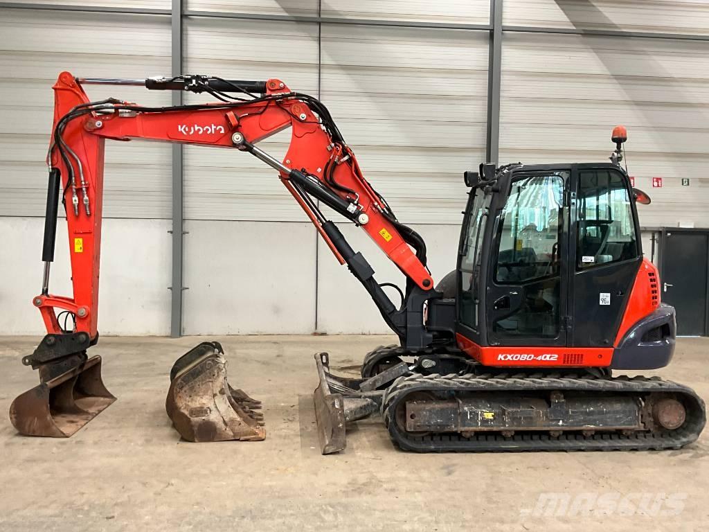 Kubota KX 080-4 A 2 Midi excavators  7t - 12t