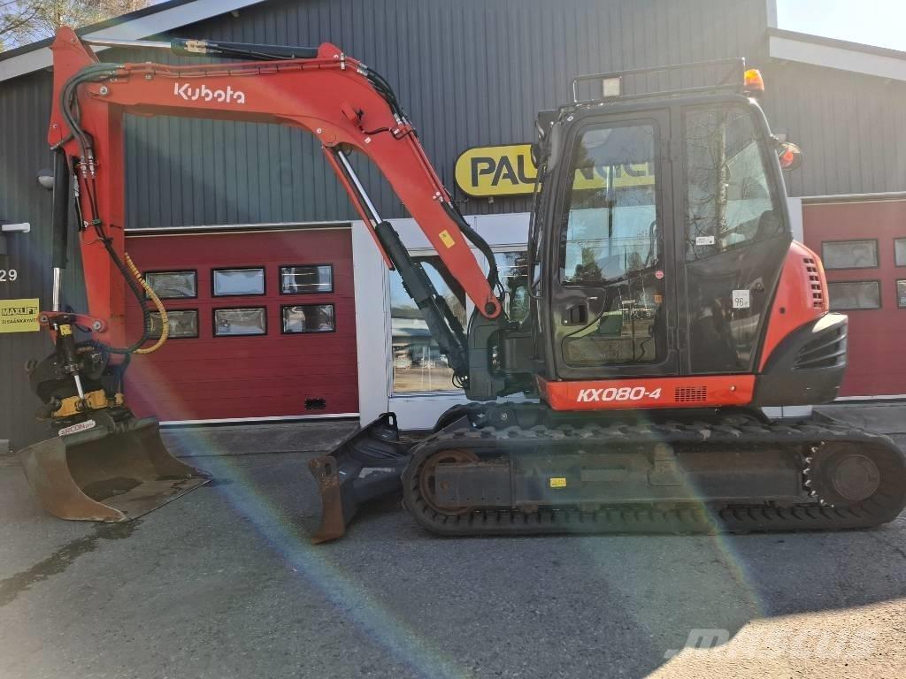 Kubota KX 080-4 Midi excavators  7t - 12t
