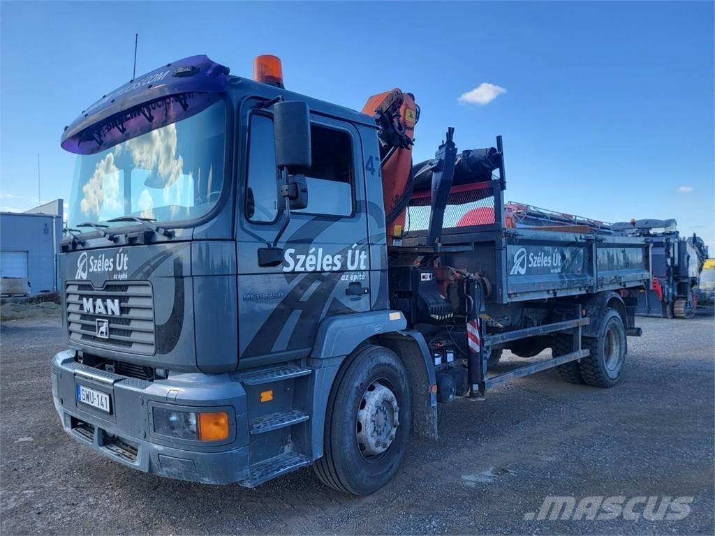 MAN ME 18.250 + HR Tipper trucks