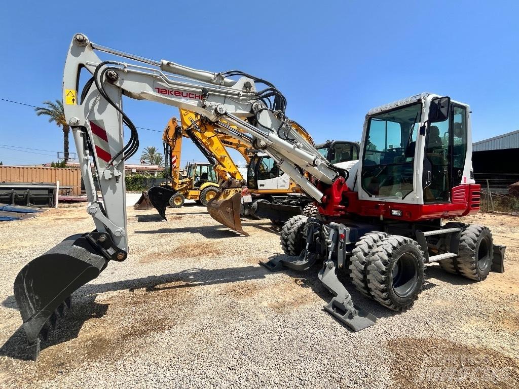 Takeuchi TB 295 W Wheeled excavators