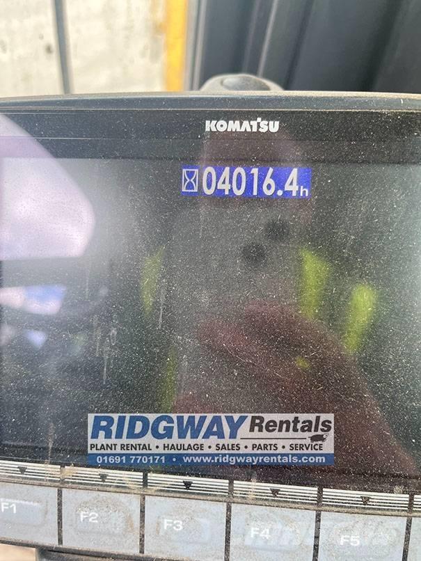 Komatsu PW 160 Wheeled excavators