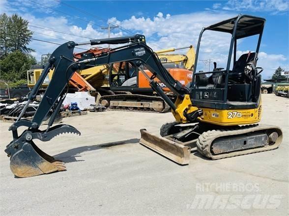 John Deere 27D Mini excavators < 7t (Mini diggers)