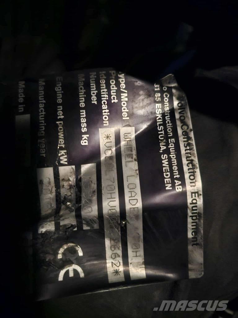 Volvo L 70 H deler Wheel loaders