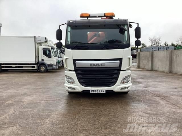 DAF CF 290 Beavertail Flatbed / winch trucks