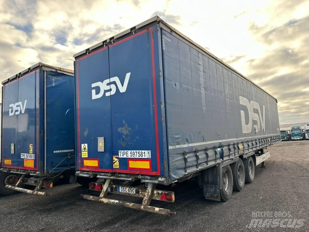 Krone SD Curtainsider semi-trailers