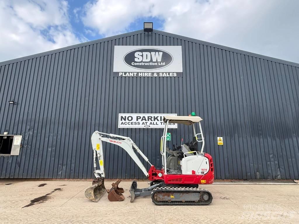 Takeuchi TB 216 Mini excavators < 7t (Mini diggers)