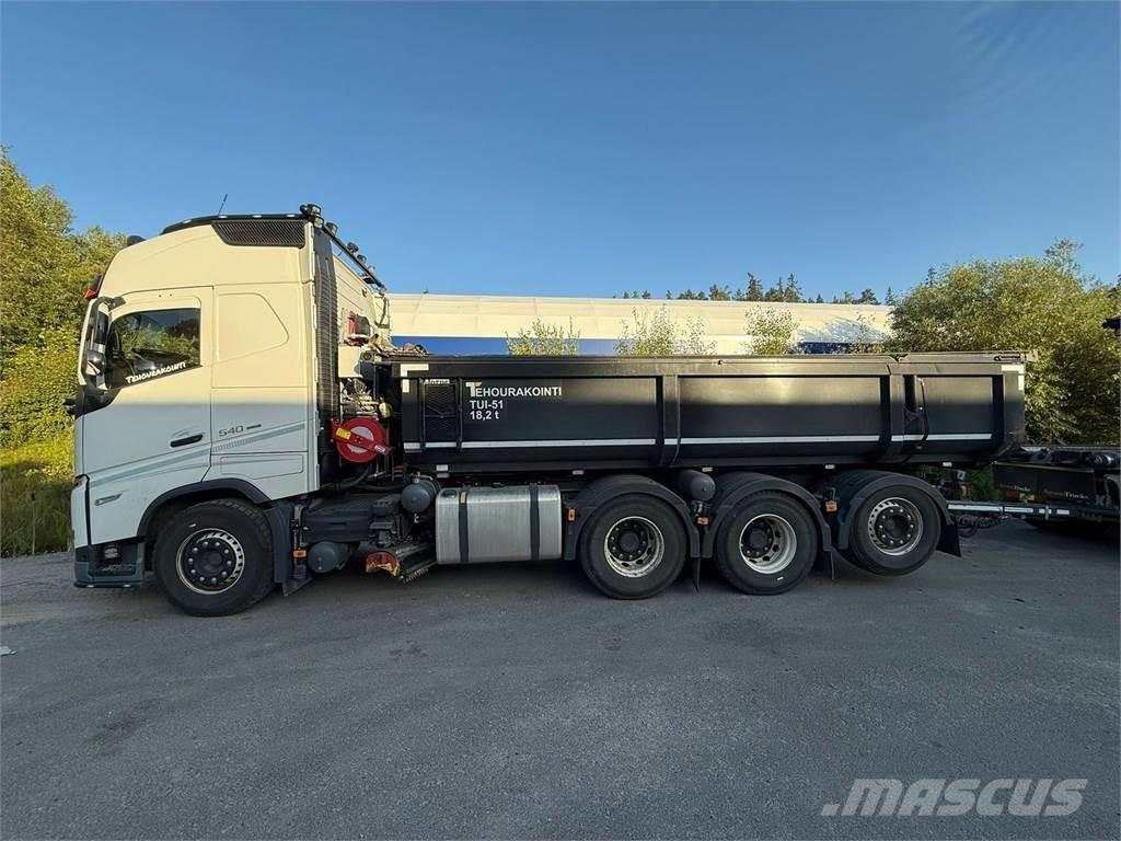 Volvo FH540 8x4 Tipper trucks