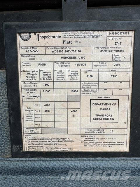 Unimog U300 Utility machines
